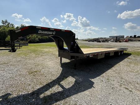 New 2026 Diamond C FMAX 212 40’ Flatbed Trailer, PACESETTER EDITION, HYD DOVETAIL, HYD JACKS, DISC BRAKES, HUTCH SUSPENSION, 25.9K GVWR