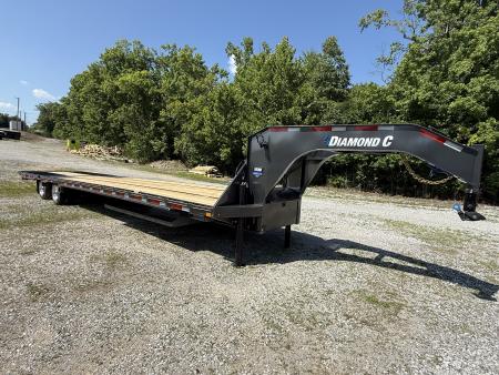 New 2026 Diamond C FMAX 212 40’ Flatbed Trailer, PACESETTER EDITION, HYD DOVETAIL, HYD JACKS, DISC BRAKES, HUTCH SUSPENSION, 25.9K GVWR