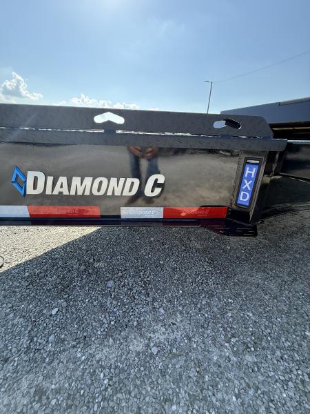 New 2026 Diamond C HXD 210 24’ Equipment Trailer, HYDRAULIC JACK, WIINCH PLATE/BED ROLLER, 23K GVWR, 17.5 18 PLY TIRES