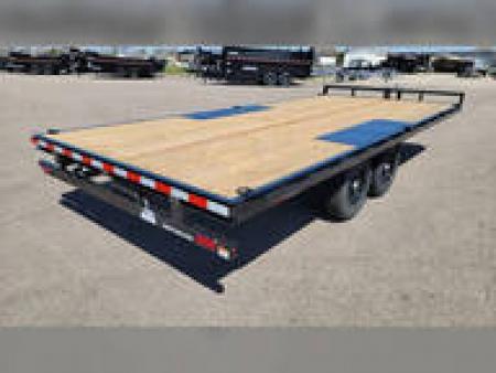 New 2026 Sure-Trac 8.5X18 LP DECKOVER 10K W/RAMPS Deckover Trailer