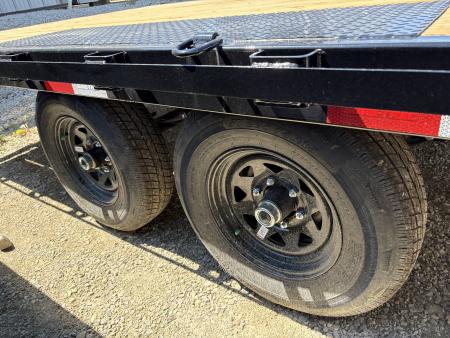 New 2026 Sure-Trac 8.5X18 LP DECKOVER 10K W/RAMPS Deckover Trailer