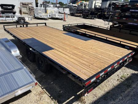 New 2026 Sure-Trac 8.5X18 LP DECKOVER 10K W/RAMPS Deckover Trailer