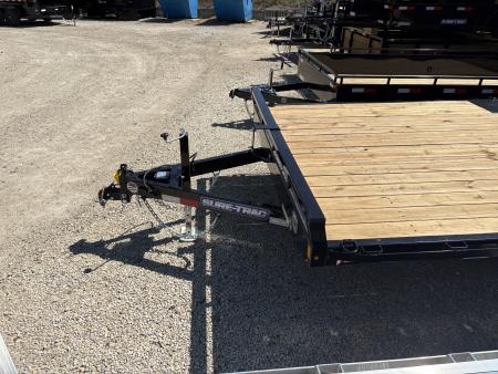 New 2026 Sure-Trac 8.5X18 LP DECKOVER 10K W/RAMPS Deckover Trailer