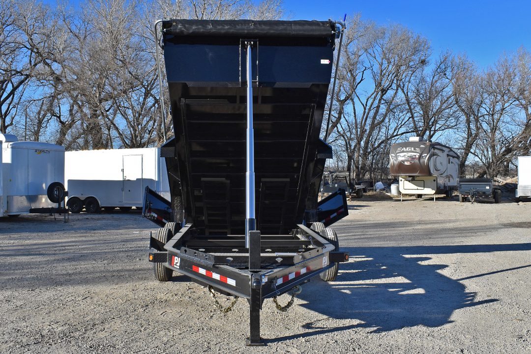 New 2027 PJ Trailers DT1-14-VYGR-2FT