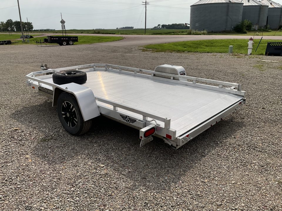 Used 2021 Aluma 7712H-SLR Utility Trailer