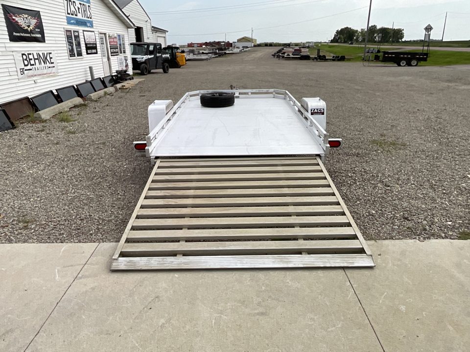 Used 2021 Aluma 7712H-SLR Utility Trailer