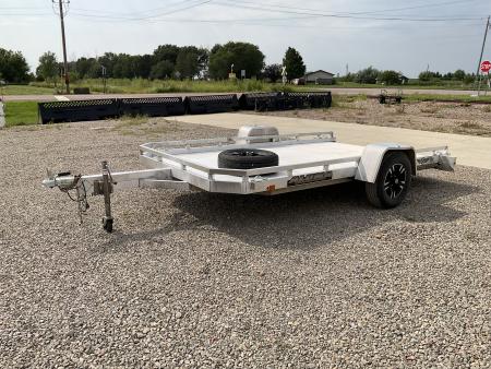 Used 2021 Aluma 7712H-SLR Utility Trailer