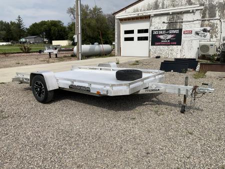 Used 2021 Aluma 7712H-SLR Utility Trailer