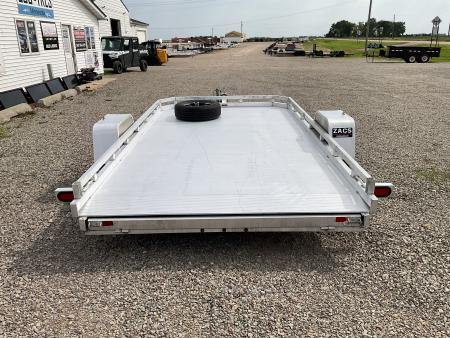 Used 2021 Aluma 7712H-SLR Utility Trailer