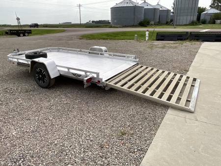 Used 2021 Aluma 7712H-SLR Utility Trailer