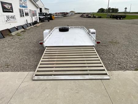 Used 2021 Aluma 7712H-SLR Utility Trailer