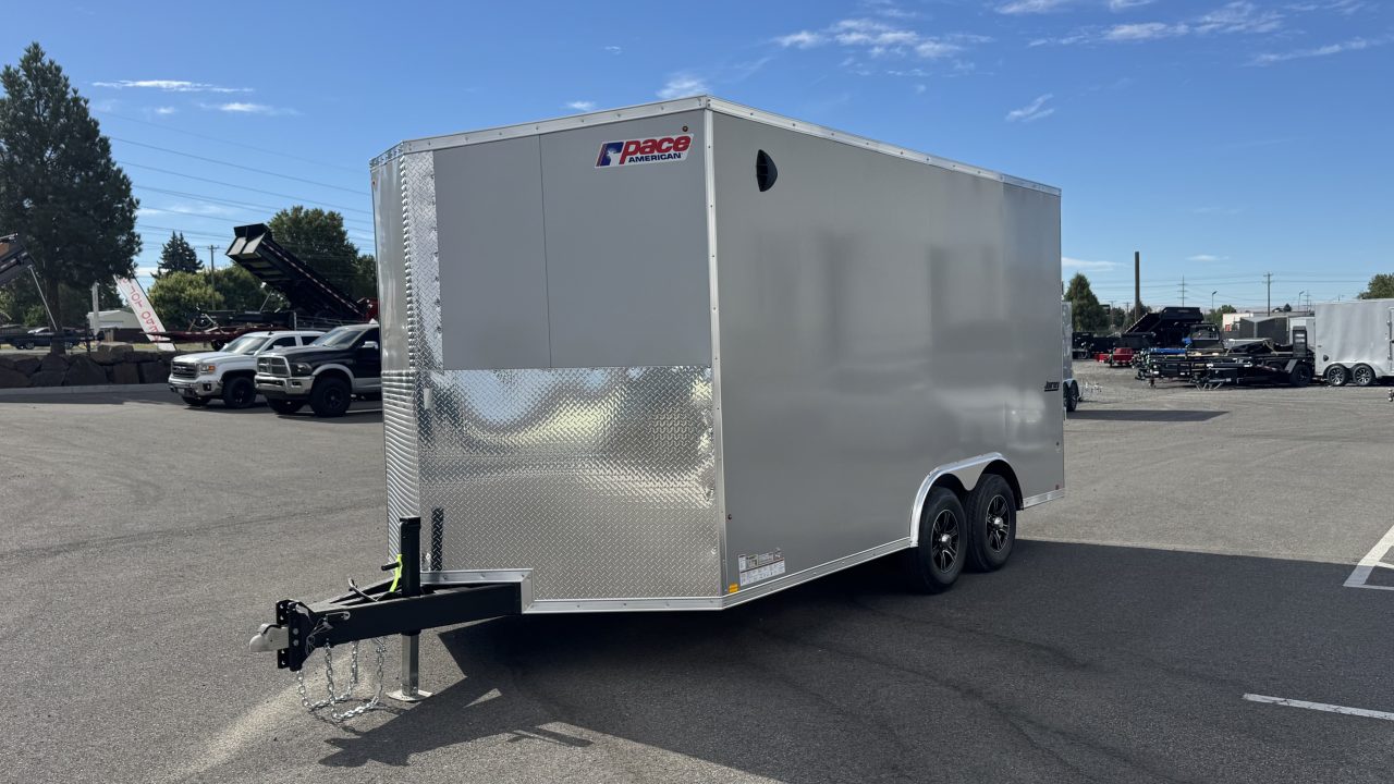 New 2026 Pace American 8.5x16 journey SE Flat top v-nose 10K Car Hauler