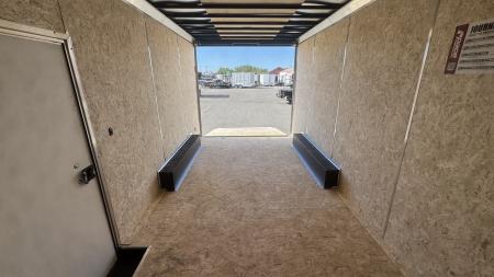 New 2026 Pace American 8.5x16 journey SE Flat top v-nose 10K Car Hauler