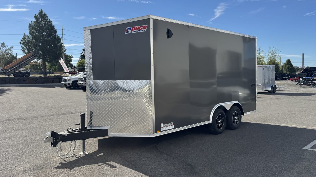 New 2026 Pace American 8.5x16 journey SE Flat top v-nose 10K Car Hauler
