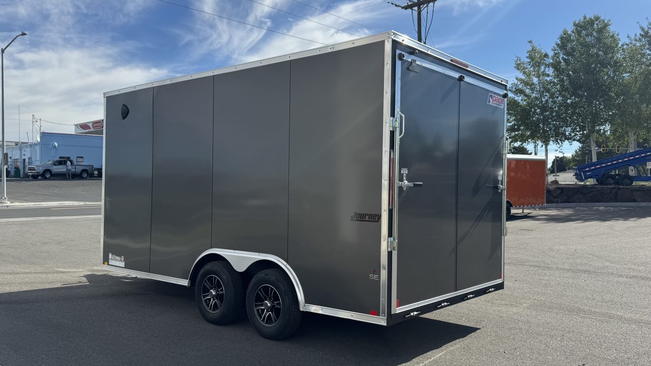 New 2026 Pace American 8.5x16 journey SE Flat top v-nose 10K Car Hauler