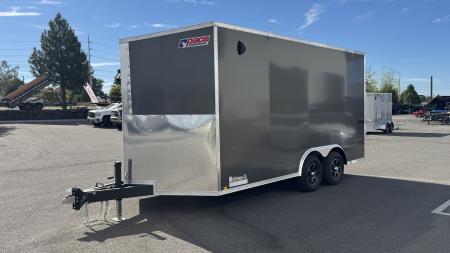 New 2026 Pace American 8.5x16 journey SE Flat top v-nose 10K Car Hauler