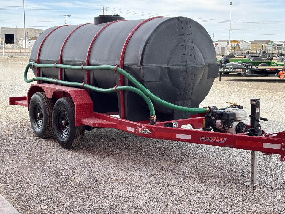 New 2026 Desert Star 1300 GAL 5X16 TANDEM AXLE 14K WATER BUFFA Equipment Trailer