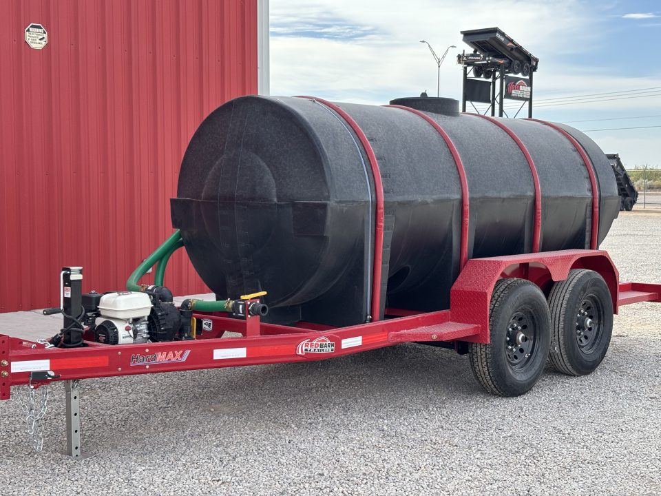 New 2026 Desert Star 1300 GAL 5X16 TANDEM AXLE 14K WATER BUFFA Equipment Trailer