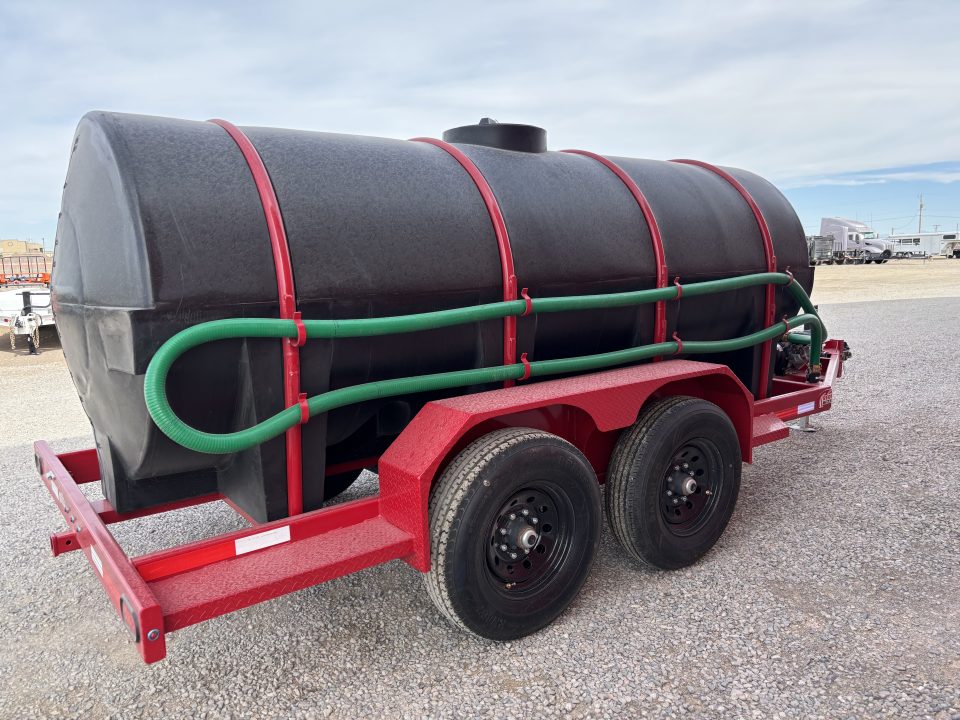 New 2026 Desert Star 1300 GAL 5X16 TANDEM AXLE 14K WATER BUFFA Equipment Trailer