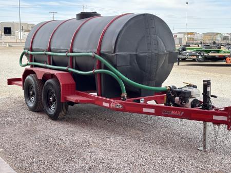 New 2026 Desert Star 1300 GAL 5X16 TANDEM AXLE 14K WATER BUFFA Equipment Trailer