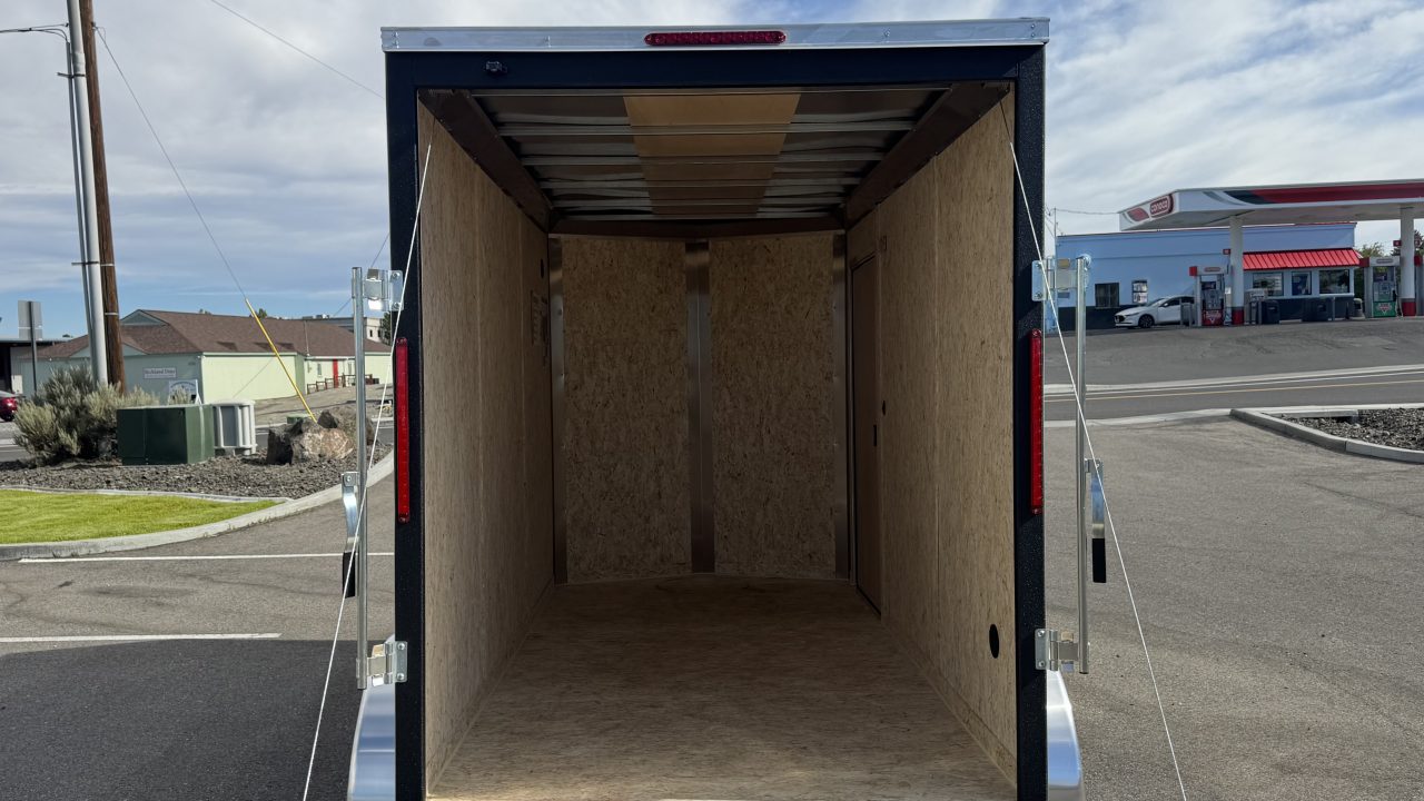 New 2026 Pace American 6X12 DLX FLAT TOP V-NOSE 7K Cargo / Enclosed Trailer