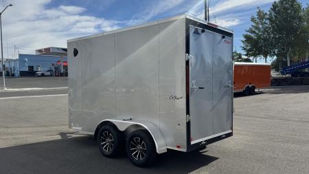 New 2026 Pace American 6X12 DLX FLAT TOP V-NOSE 7K Cargo / Enclosed Trailer
