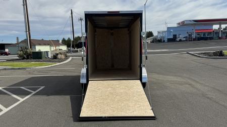 New 2026 Pace American 6X12 DLX FLAT TOP V-NOSE 7K Cargo / Enclosed Trailer