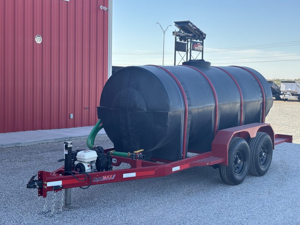 New 2026 Desert Star 1300 GAL 5X16 TANDEM AXLE 14K WATER BUFFA Equipment Trailer
