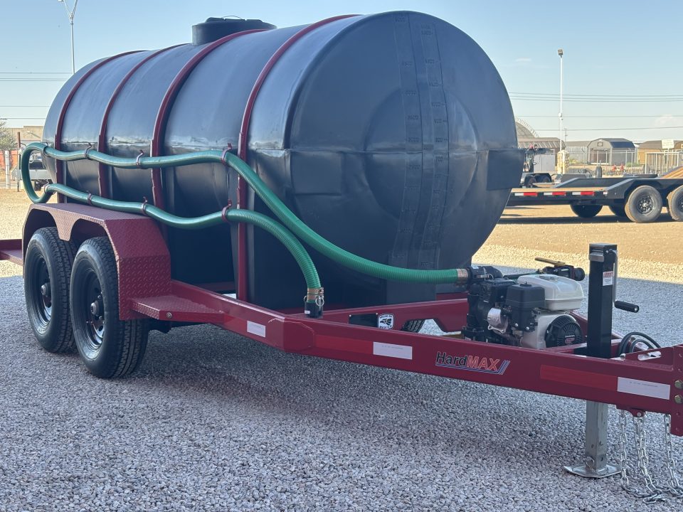 New 2026 Desert Star 1300 GAL 5X16 TANDEM AXLE 14K WATER BUFFA Equipment Trailer