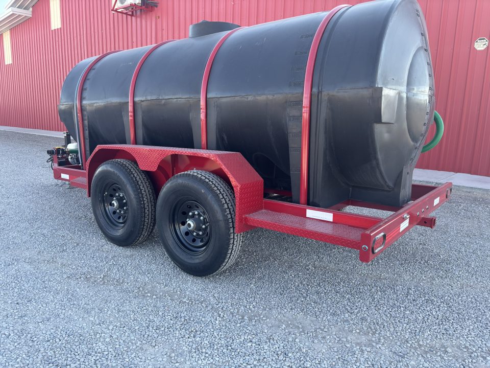 New 2026 Desert Star 1300 GAL 5X16 TANDEM AXLE 14K WATER BUFFA Equipment Trailer