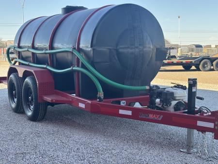 New 2026 Desert Star 1300 GAL 5X16 TANDEM AXLE 14K WATER BUFFA Equipment Trailer