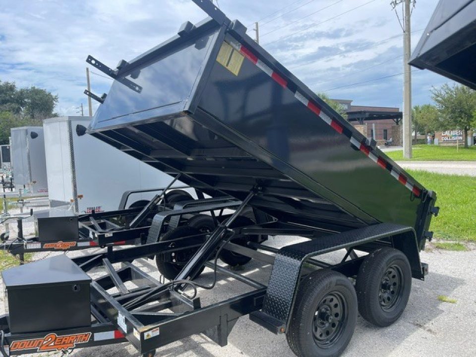 New 2026 Down 2 Earth Trailers DTE610DT3.5B Dump Trailer