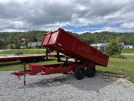 New 2026 P & T Trailers 7K 6X12 DUMP Dump Trailer