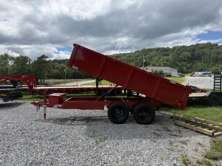 New 2026 P & T Trailers 7K 6X12 DUMP Dump Trailer