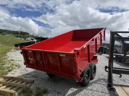 New 2026 P & T Trailers 7K 6X12 DUMP Dump Trailer