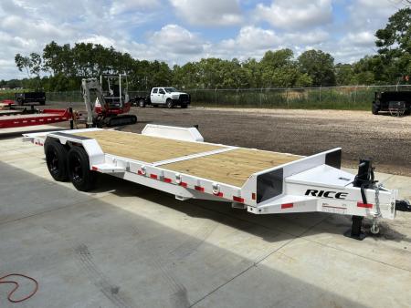 New 2026 Rice Trailers PTHD22 Equipment Trailer
