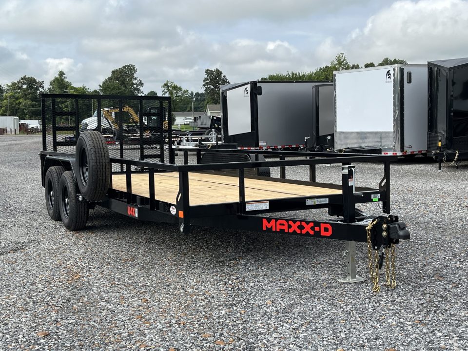 New 2027 MAXXD 83" X 18' 10K Utility Trailer