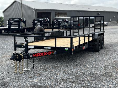New 2027 MAXXD 83" X 18' 10K Utility Trailer