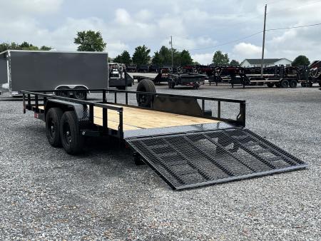 New 2027 MAXXD 83" X 18' 10K Utility Trailer