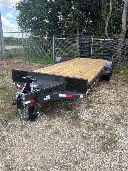 New 2026 Rice Trailers FMHD8222 Equipment Trailer