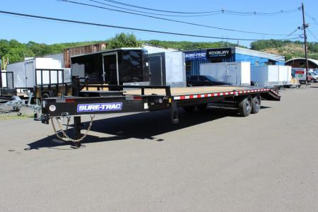 New 2026 Sure-Trac 8.5x20+5 17.6K K HD Beavertail Deckover Trailer