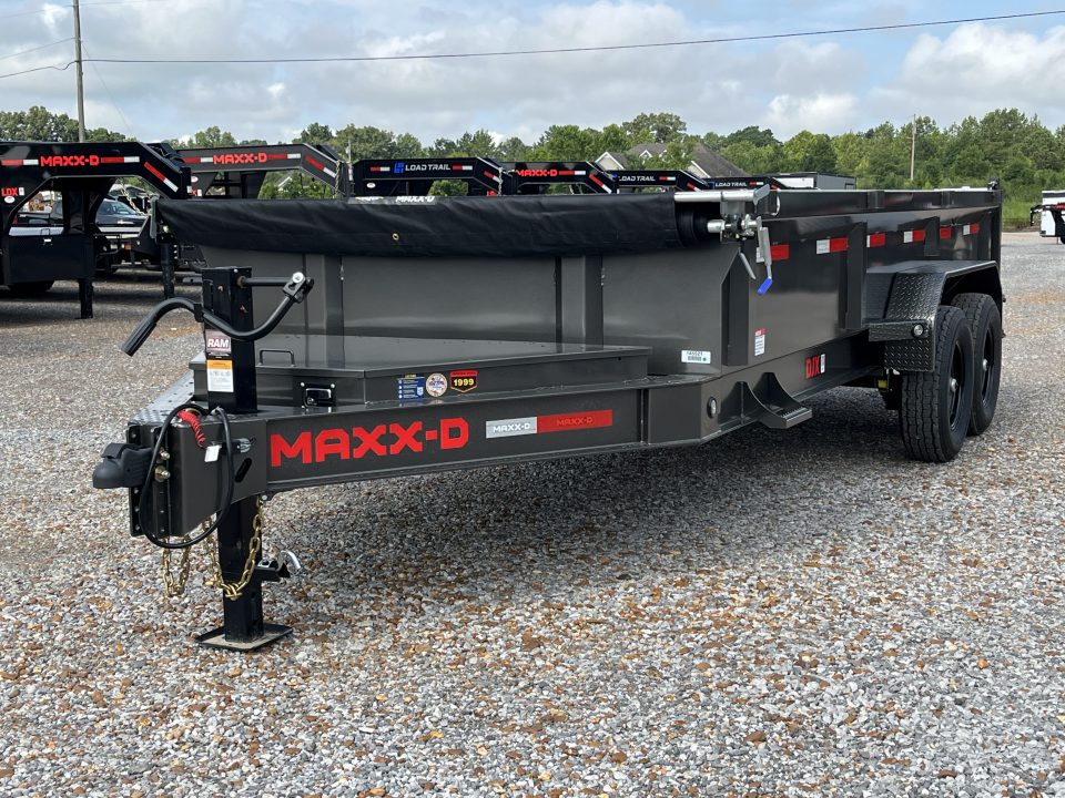 New 2027 MAXXD Dump Trailer | 83" x 16' | 15.6K GVWR