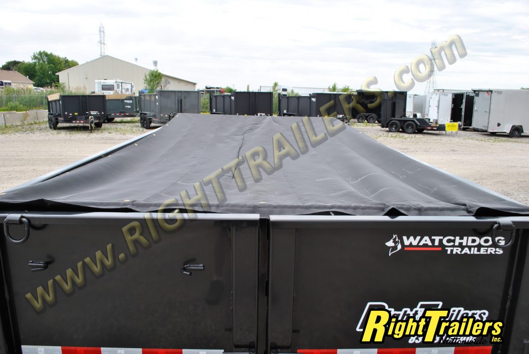New 2027 Watchdog Trailers 7X14 Dump Trailer