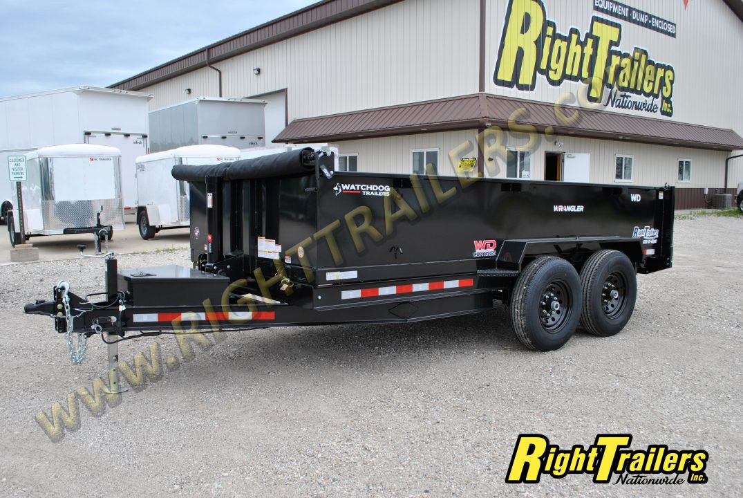 New 2027 Watchdog Trailers 7X14 Dump Trailer