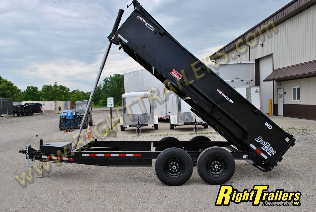 New 2027 Watchdog Trailers 7X14 Dump Trailer