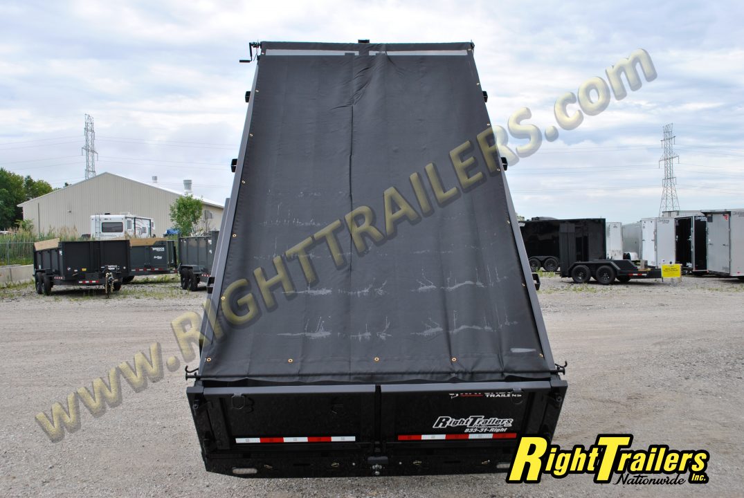 New 2027 Watchdog Trailers 7X14 Dump Trailer
