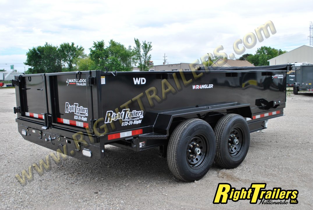 New 2027 Watchdog Trailers 7X14 Dump Trailer