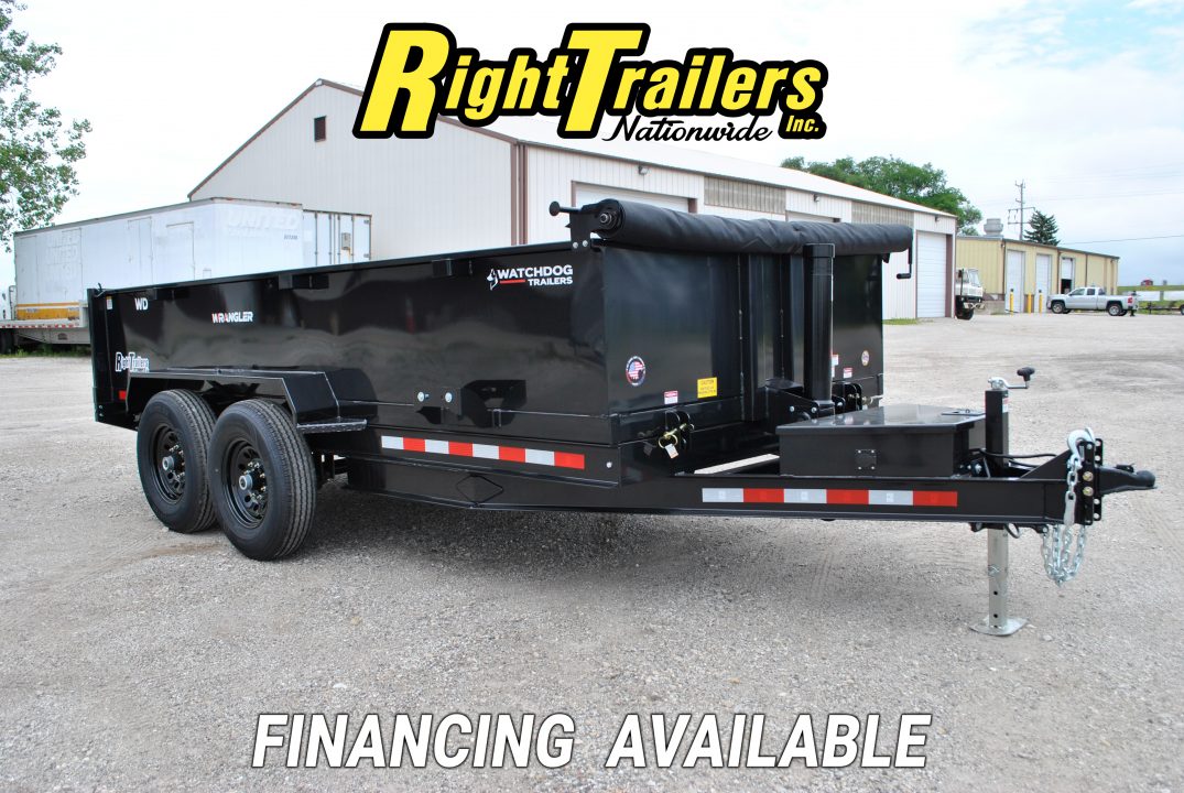 New 2027 Watchdog Trailers 7X14 Dump Trailer