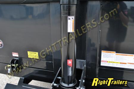 New 2027 Watchdog Trailers 7X14 Dump Trailer