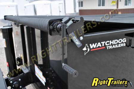 New 2027 Watchdog Trailers 7X14 Dump Trailer